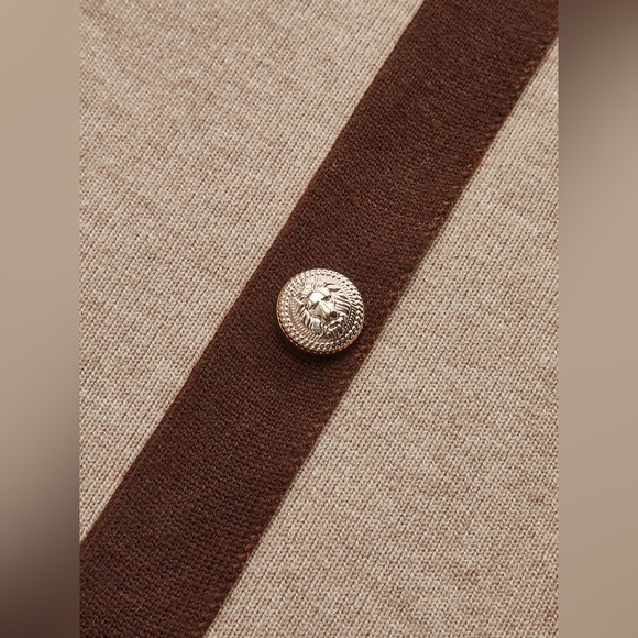 Commense Contrast Trim Knit Top and Midi Skirt Set - Picture 7 of 8